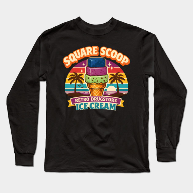 Thrifty Ice Cream Since 1940 Long Sleeve T-Shirt by dtr_art