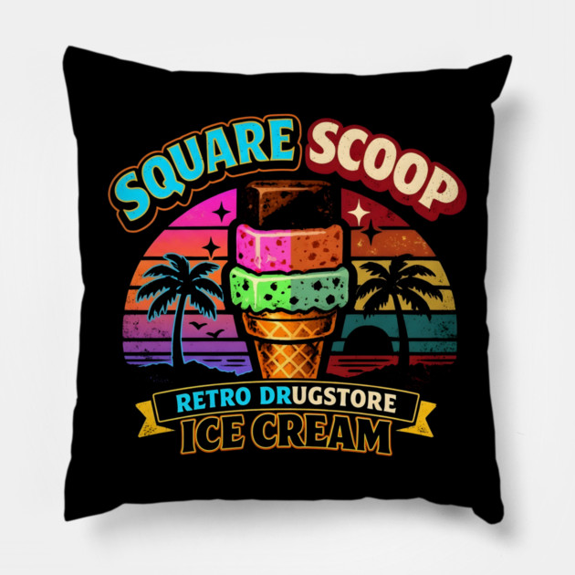 Thrifty Ice Cream Since 1940 Pillow by dtr_art