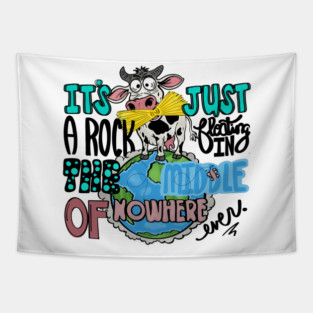 Rock in the middle of no where Tapestry