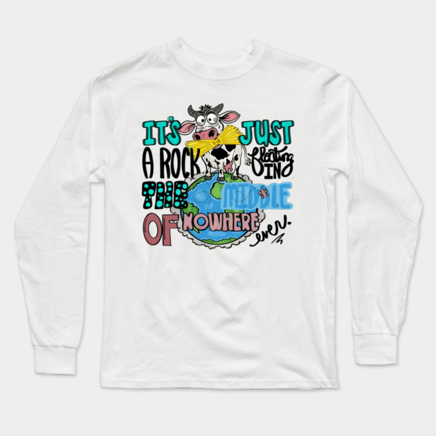 Rock in the middle of no where Long Sleeve T-Shirt by Stephanie 's Store 5