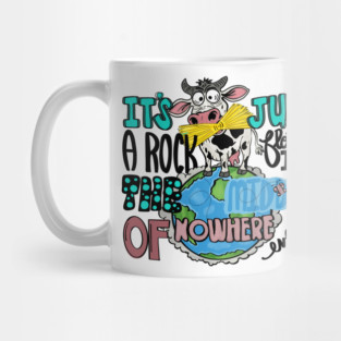 Rock in the middle of no where Mug