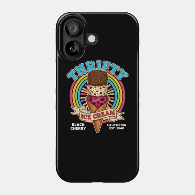 Thrifty Ice Cream Since 1940 Phone Case by dtr_art