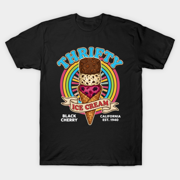 Thrifty Ice Cream Since 1940 T-Shirt by dtr_art