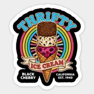 Thrifty Ice Cream Since 1940 Sticker