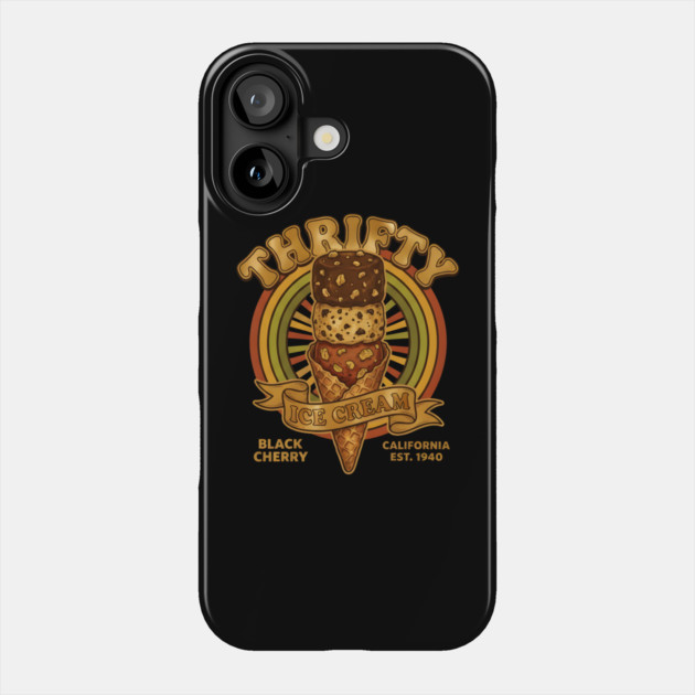 Thrifty Ice Cream Since 1940 Phone Case by dtr_art