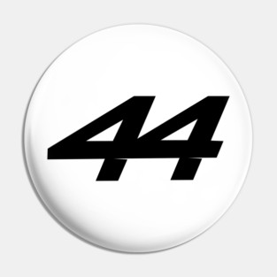Lewis Hamilton 44 - 2026 Driver Number Black Pin