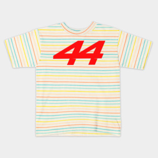 Lewis Hamilton 44 - 2026 Driver Number Red Kids T-Shirt