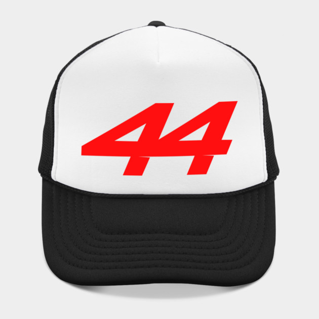 Lewis Hamilton 44 - 2026 Driver Number Red by krynxr@gmail.com