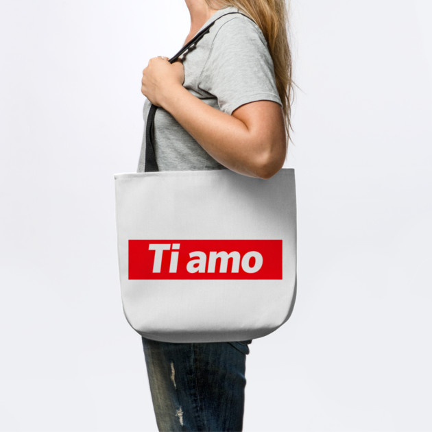 Ti Amo Italian Love Quote Simplistic Word Art by Art2Wear