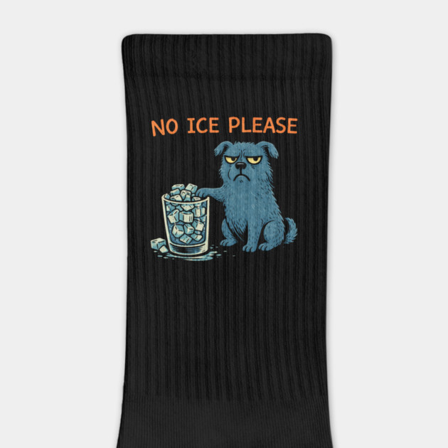 No Ice Please Grumpy Dog Drink Lover by ArtistTee ⭐⭐⭐⭐⭐