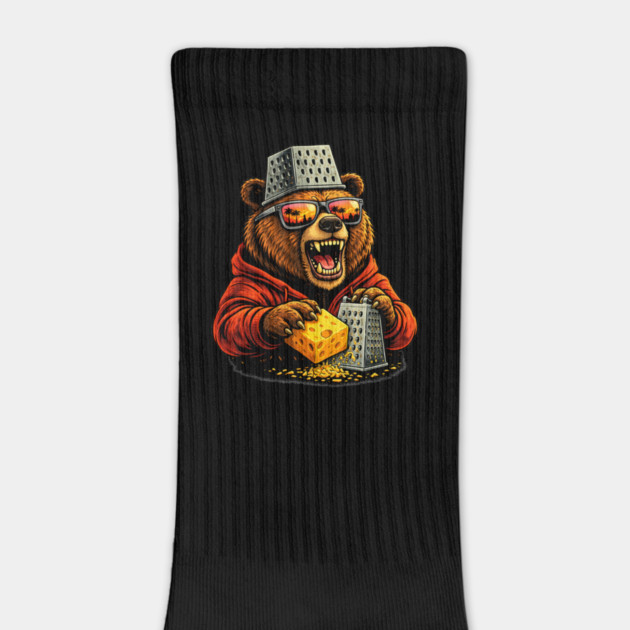 Bear Grater Cheese Lover Funny Bear Grateful Dead Fan by ArtistTee ⭐⭐⭐⭐⭐