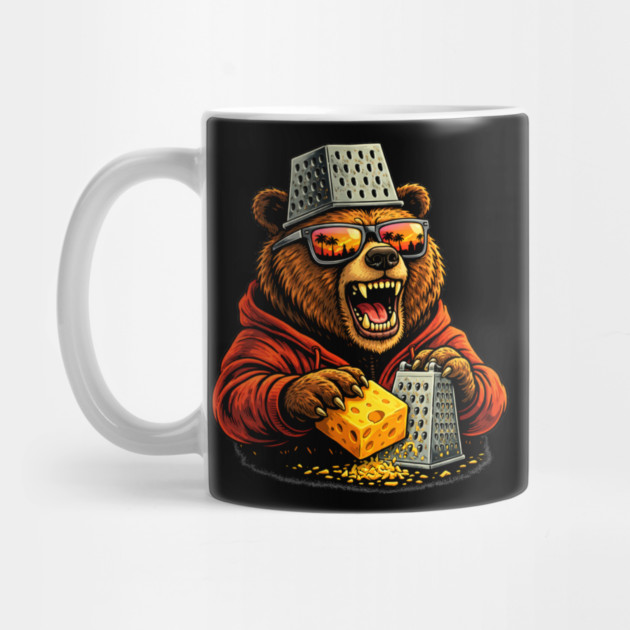 Bear Grater Cheese Lover Funny Bear Grateful Dead Fan by ArtistTee ⭐⭐⭐⭐⭐