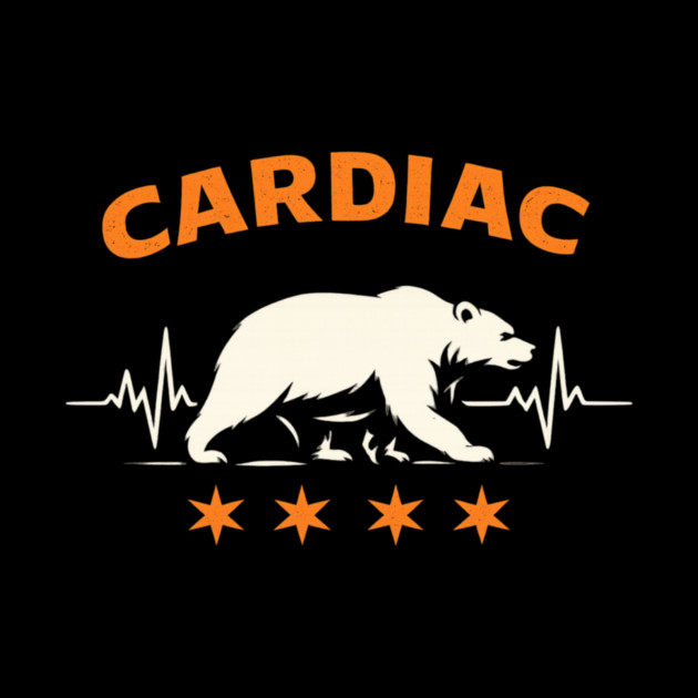 Cardiac Bear Lifeline Support For Nurses by ArtistTee ⭐⭐⭐⭐⭐