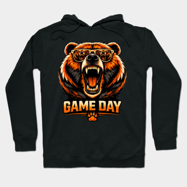Game Day Bear Sports Fan Hoodie by ArtistTee ⭐⭐⭐⭐⭐