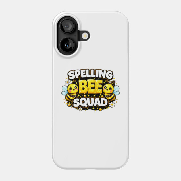 Spelling Bee Squad Teacher Student Elementary School Phone Case by ArtistTee ⭐⭐⭐⭐⭐