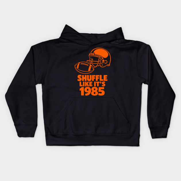 Shuffle Like It's 1985 Football Fan Kids Hoodie by ArtistTee ⭐⭐⭐⭐⭐