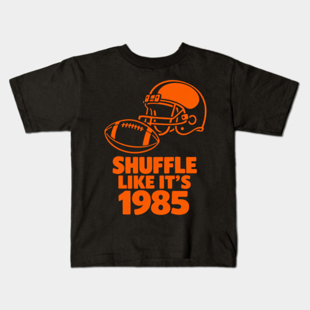 Shuffle Like It's 1985 Football Fan Kids T-Shirt by ArtistTee ⭐⭐⭐⭐⭐