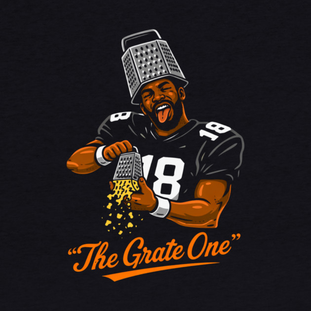 The Grate One Football Player Cheese Grater Hat by ArtistTee ⭐⭐⭐⭐⭐