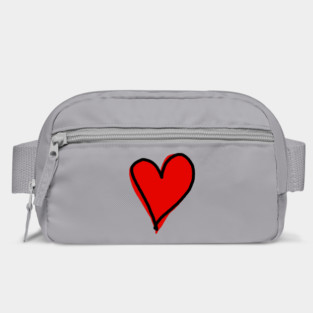 Red Heart Minimalist Love Bag