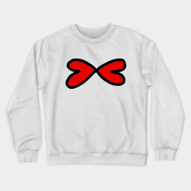 Infinite Love Minimalist Crewneck Sweatshirt by Creatifly Graphic Tees