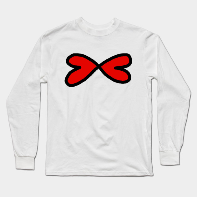 Infinite Love Minimalist Long Sleeve T-Shirt by Creatifly Graphic Tees