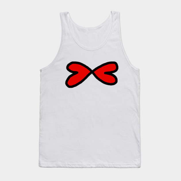 Infinite Love Minimalist Tank Top by Creatifly Graphic Tees