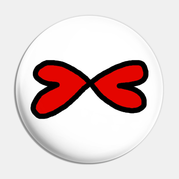 Infinite Love Minimalist Pin by Creatifly Graphic Tees