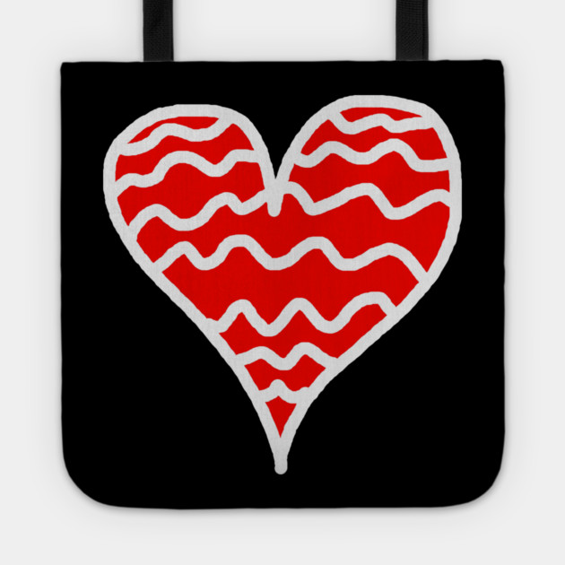 Heart Tote by Creatifly Graphic Tees