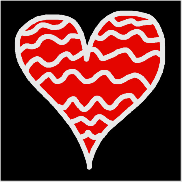 Heart Wall Art by Creatifly Graphic Tees