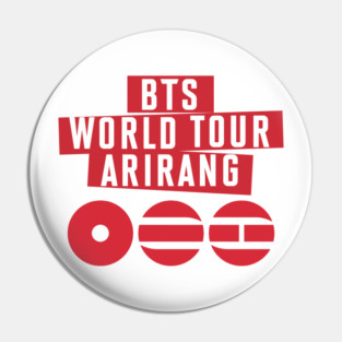 BTS World Tour 2026 Arirang. Pin