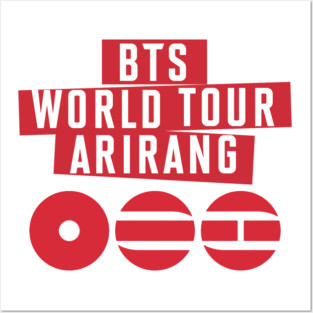 BTS World Tour 2026 Arirang. Posters and Art