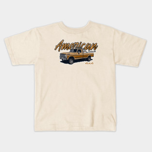 american ford truck 4x4 Kids T-Shirt
