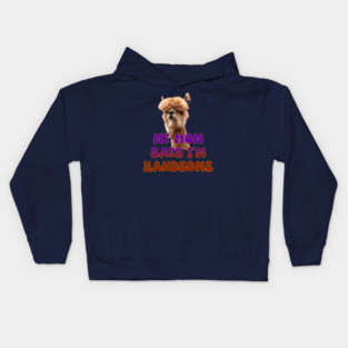 Handsome Lama Kids Hoodie