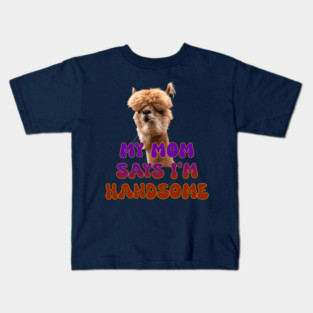 Handsome Lama Kids T-Shirt