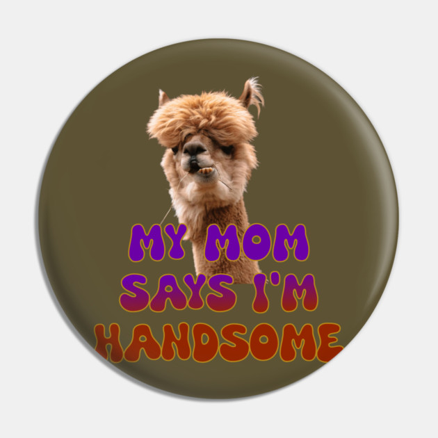 Handsome Lama Pin by faithfamilyhomedesigns