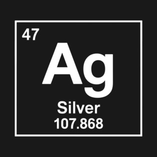 Silver - Periodic Table T-Shirt