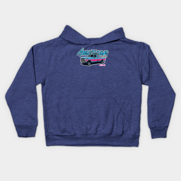 ford 4x4 classic Kids Hoodie by monsalveautos