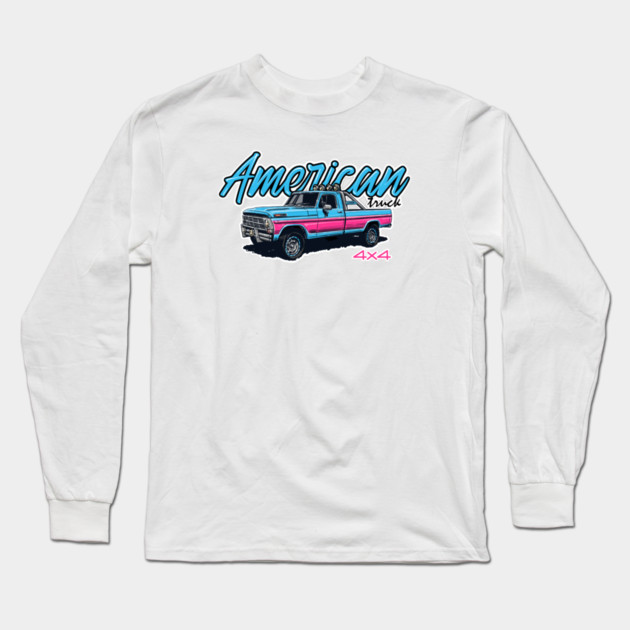 ford 4x4 classic Long Sleeve T-Shirt by monsalveautos