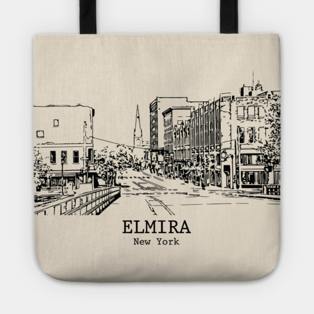 Elmira - New York Tote by Lakeric