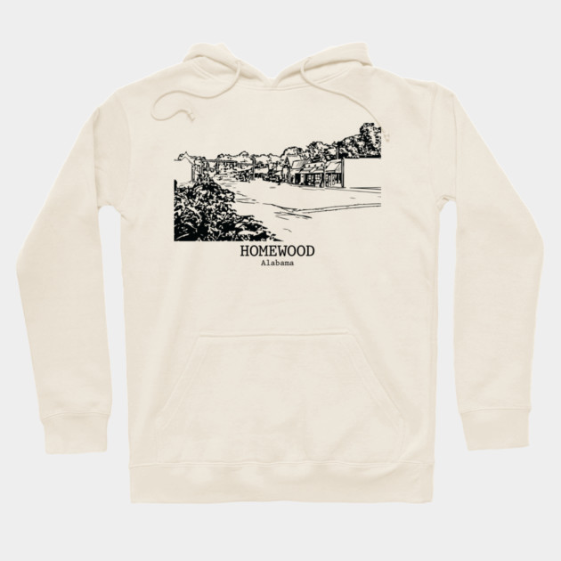 Homewood - Alabama Hoodie by Lakeric