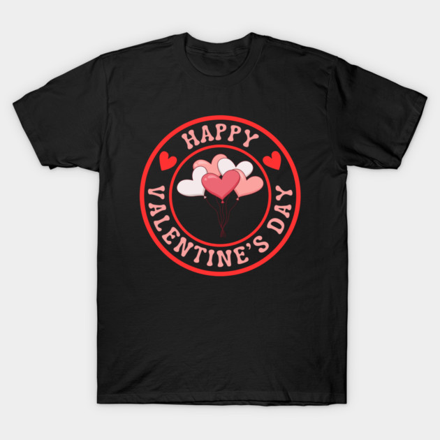 Happy Valentine's Day T-Shirt by Creatifly Graphic Tees