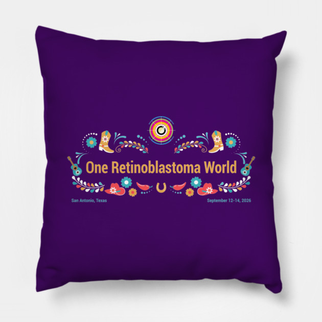 One Rb World 2026 Fiesta Design Pillow by WECHope