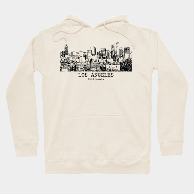 Los Angeles - California Hoodie by Lakeric