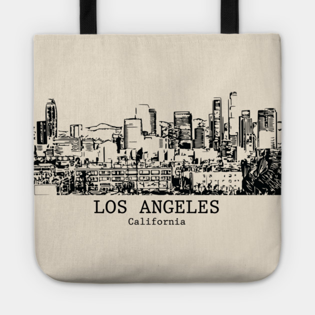 Los Angeles - California Tote by Lakeric