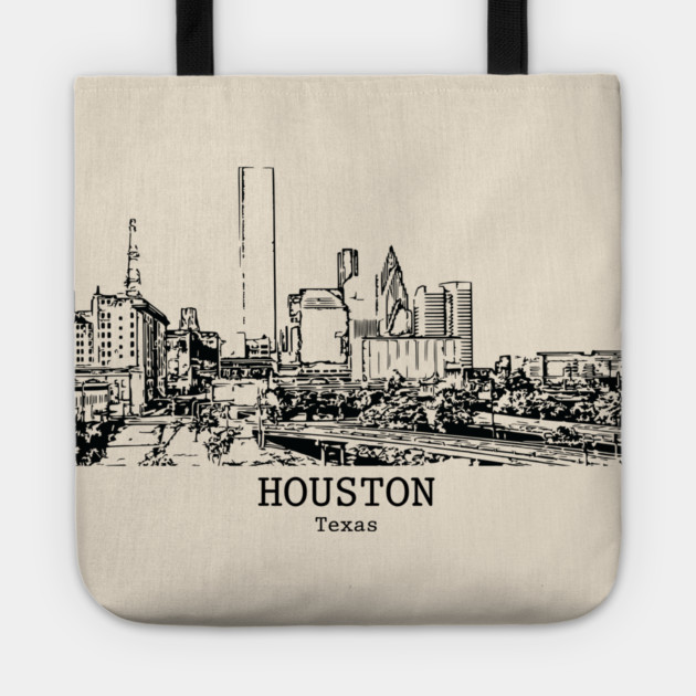 Houston - Texas Tote by Lakeric