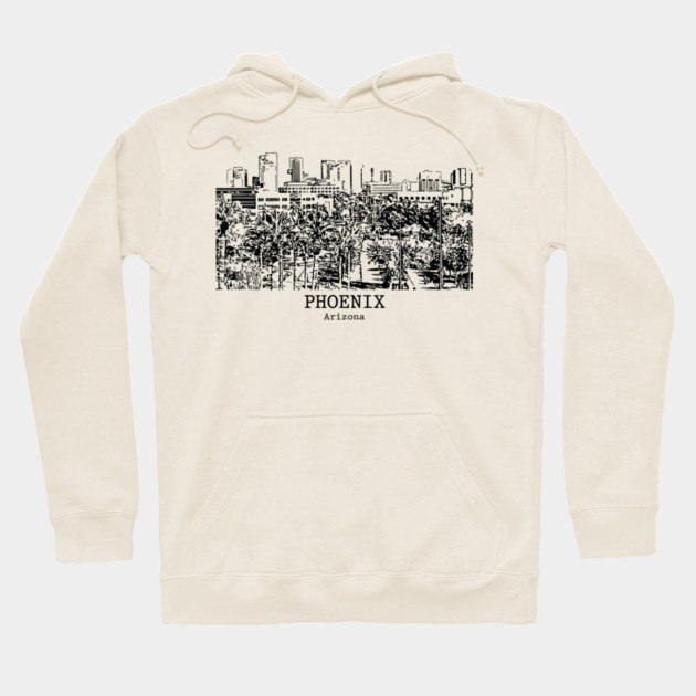 Phoenix - Arizona Hoodie by Lakeric