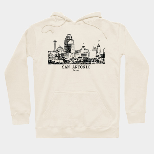 San Antonio - Texas Hoodie by Lakeric
