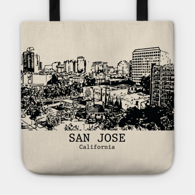 San Jose - California Tote by Lakeric