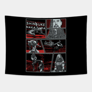 Shinsuke Nakamura Comic Tapestry
