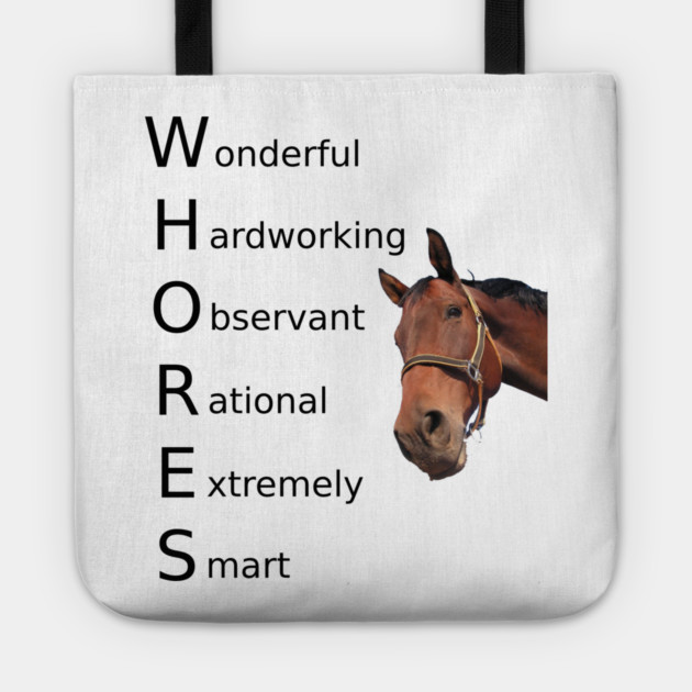 WHORES Tote by Meiden Life